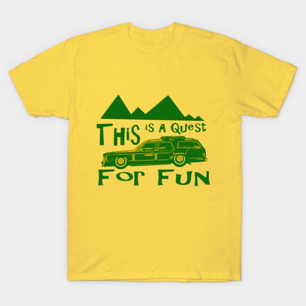 Quest for Fun T-Shirt by flimflamsam